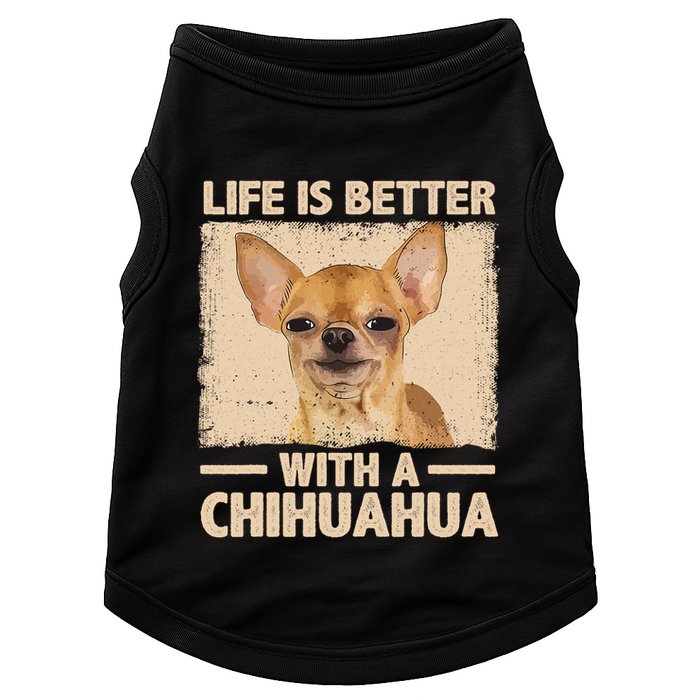 Chihuahua Design For Chihuahua Dog Chihuahua Lover Doggie Tank