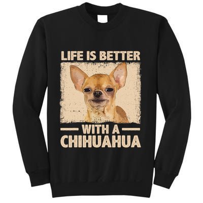 Chihuahua Design For Chihuahua Dog Chihuahua Lover Sweatshirt