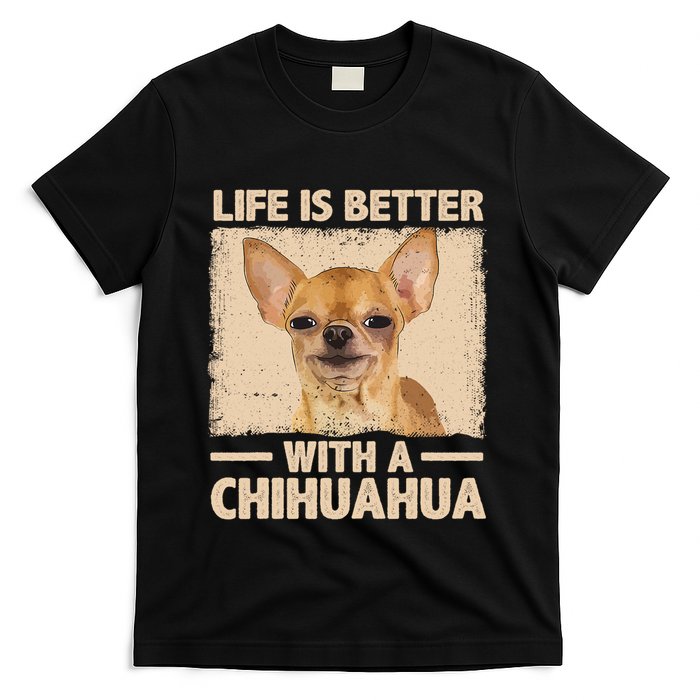 Chihuahua Design For Chihuahua Dog Chihuahua Lover T-Shirt