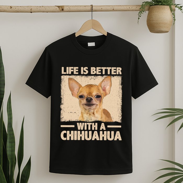 Chihuahua Design For Chihuahua Dog Chihuahua Lover T-Shirt