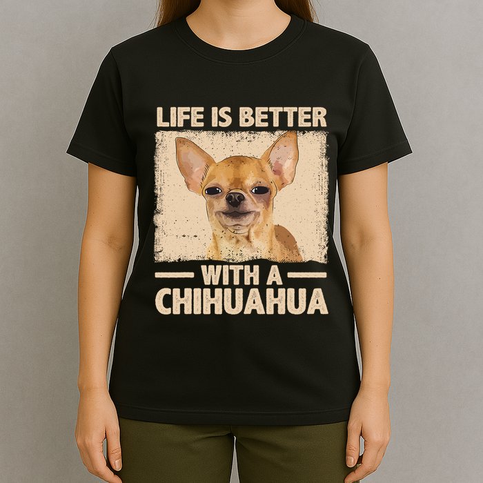 Chihuahua Design For Chihuahua Dog Chihuahua Lover T-Shirt