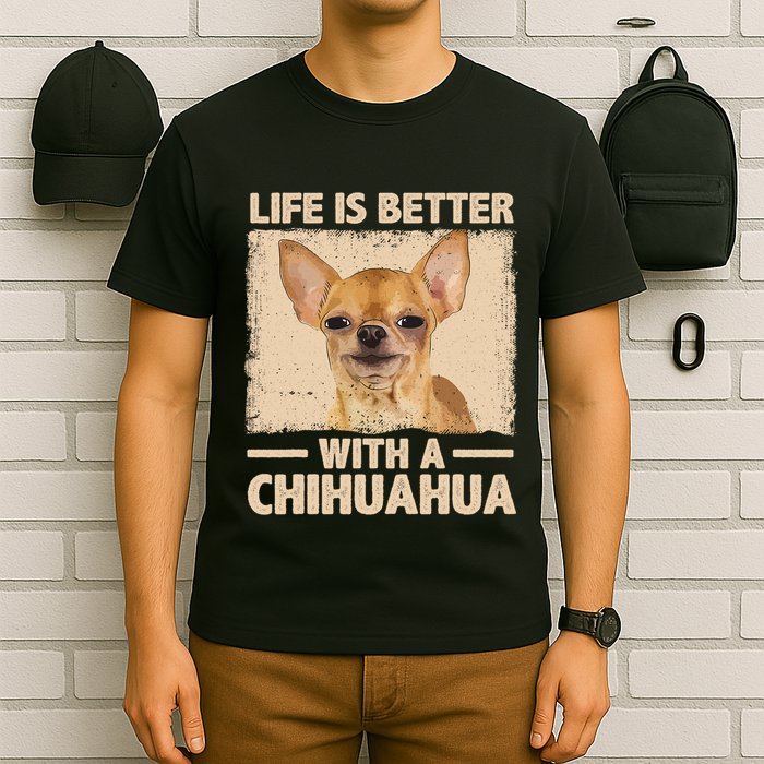 Chihuahua Design For Chihuahua Dog Chihuahua Lover T-Shirt