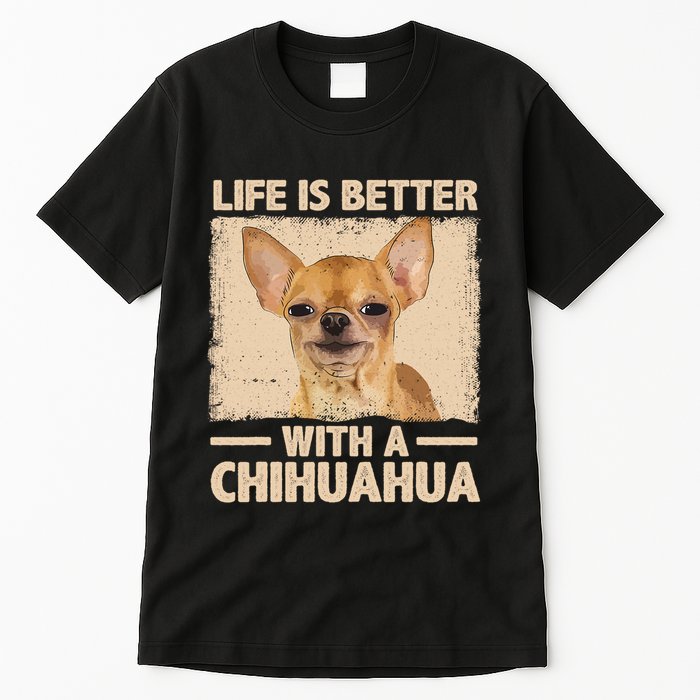 Chihuahua Design For Chihuahua Dog Chihuahua Lover Tall T-Shirt