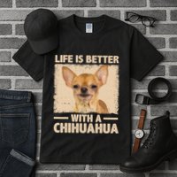 Chihuahua Design For Chihuahua Dog Chihuahua Lover Tall T-Shirt