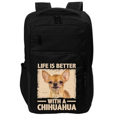 Chihuahua Design For Chihuahua Dog Chihuahua Lover Impact Tech Backpack