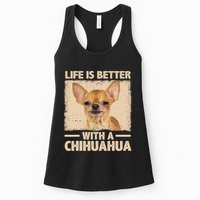 Chihuahua Design For Chihuahua Dog Chihuahua Lover Womens Tank Top