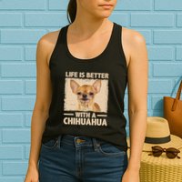 Chihuahua Design For Chihuahua Dog Chihuahua Lover Womens Tank Top