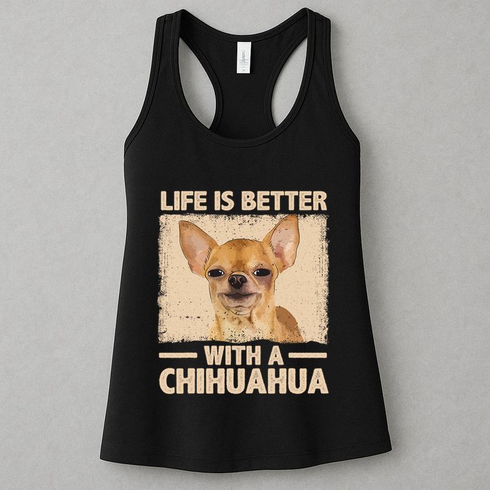 Chihuahua Design For Chihuahua Dog Chihuahua Lover Womens Tank Top