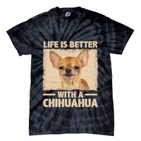 Chihuahua Design For Chihuahua Dog Chihuahua Lover Tie-Dye T-Shirt