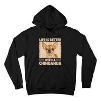 Chihuahua Design For Chihuahua Dog Chihuahua Lover Tall Hoodie
