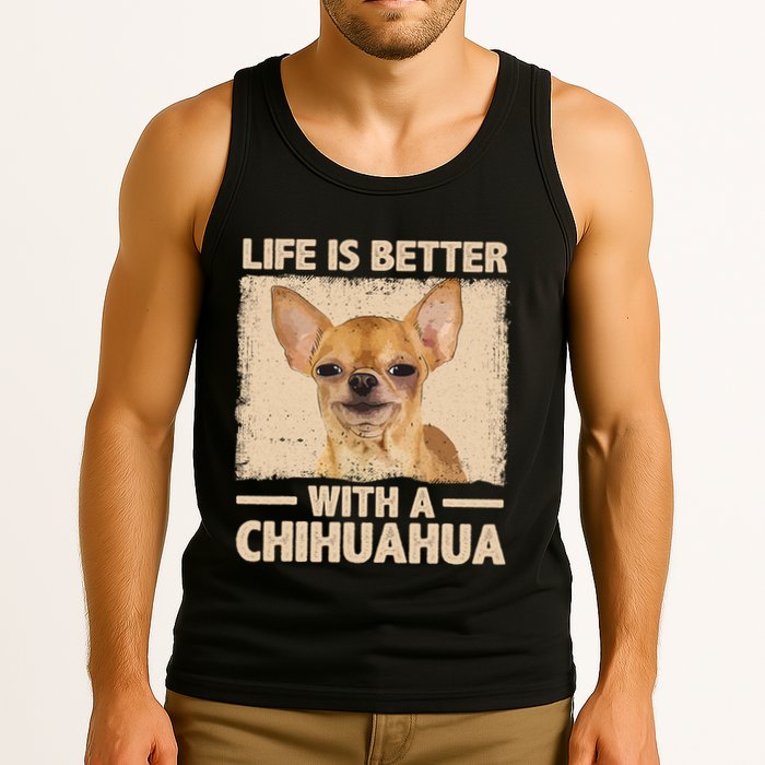 Chihuahua Design For Chihuahua Dog Chihuahua Lover Tank Top