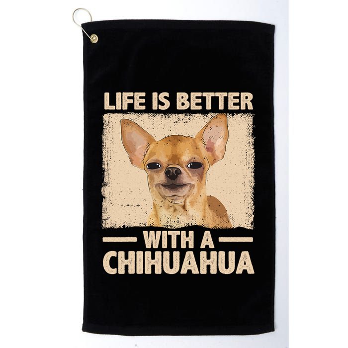 Chihuahua Design For Chihuahua Dog Chihuahua Lover Golf Towel
