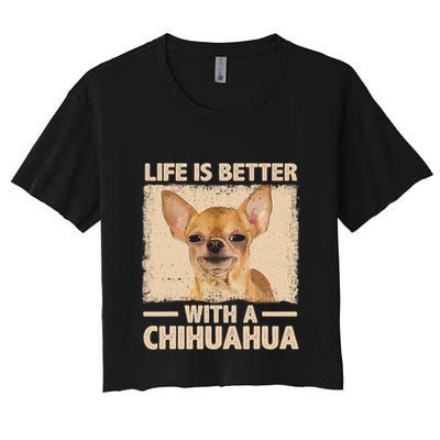 Chihuahua Design For Chihuahua Dog Chihuahua Lover Crop Top