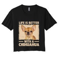 Chihuahua Design For Chihuahua Dog Chihuahua Lover Crop Top