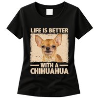 Chihuahua Design For Chihuahua Dog Chihuahua Lover Womens T-Shirt
