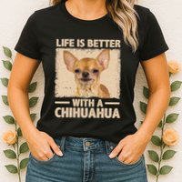Chihuahua Design For Chihuahua Dog Chihuahua Lover Womens T-Shirt