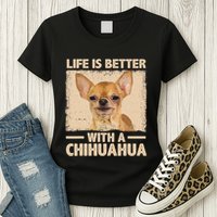 Chihuahua Design For Chihuahua Dog Chihuahua Lover Womens T-Shirt