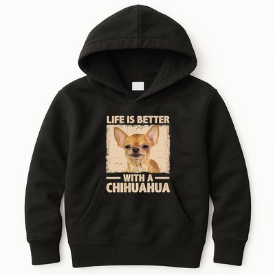 Chihuahua Design For Chihuahua Dog Chihuahua Lover Kids Hoodie