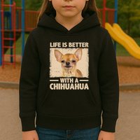 Chihuahua Design For Chihuahua Dog Chihuahua Lover Kids Hoodie