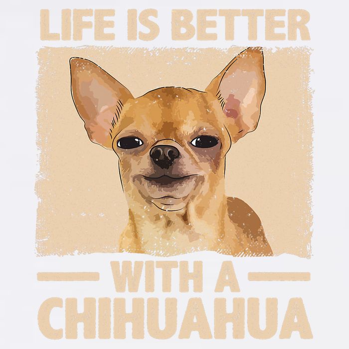 Chihuahua Design For Chihuahua Dog Chihuahua Lover Garment-Dyed Sweatshirt