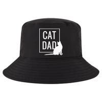 Cat Dad Funny Cat Owner Father Cool Comfort Performance Bucket Hat