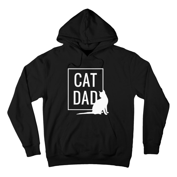 Cat Dad Funny Cat Owner Father Hoodie