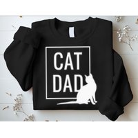 Cat Dad Funny Cat Owner Father Sweatshirt