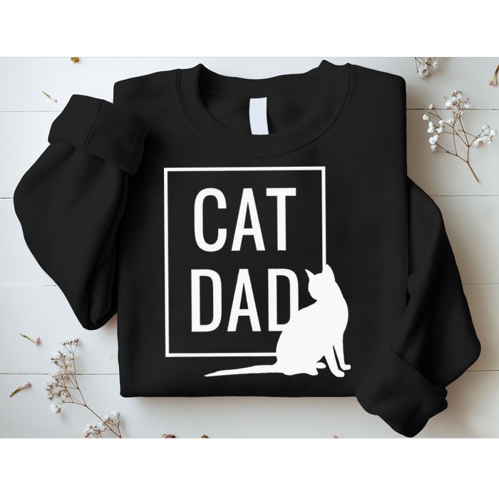Cat Dad Funny Cat Owner Father Sweatshirt