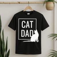 Cat Dad Funny Cat Owner Father T-Shirt