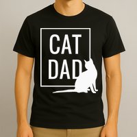 Cat Dad Funny Cat Owner Father T-Shirt