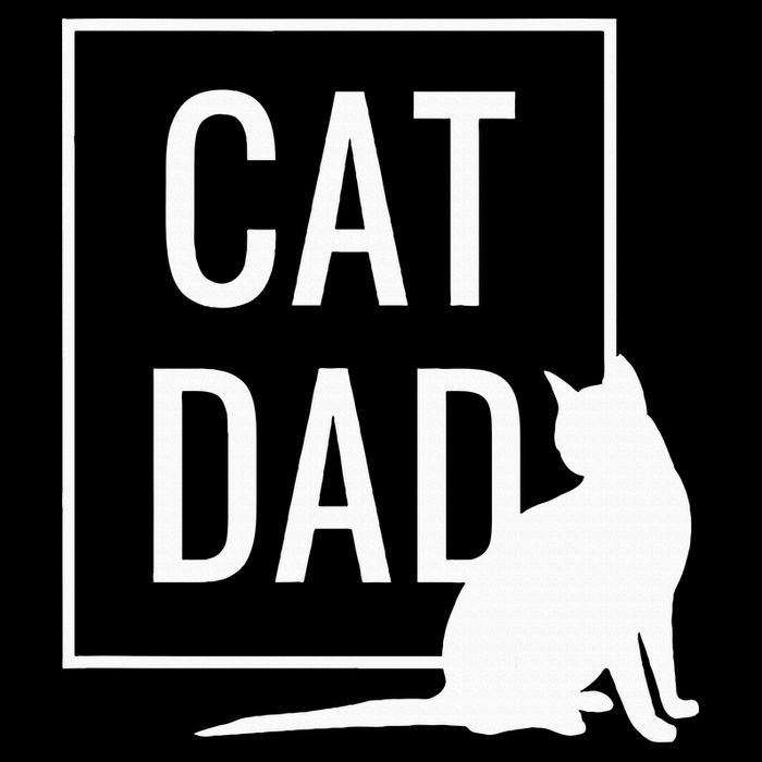 Cat Dad Funny Cat Owner Father 16 in Basic Backpack