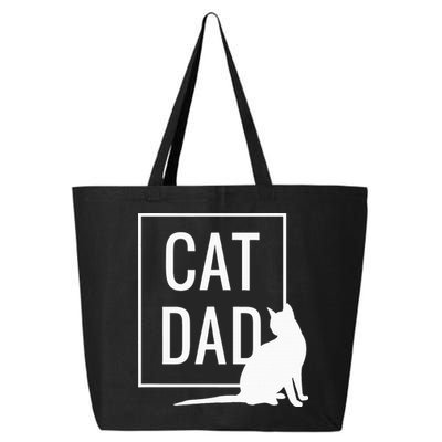 Cat Dad Funny Cat Owner Father 25L Jumbo Tote