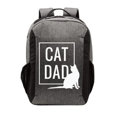 Cat Dad Funny Cat Owner Father Vector Backpack