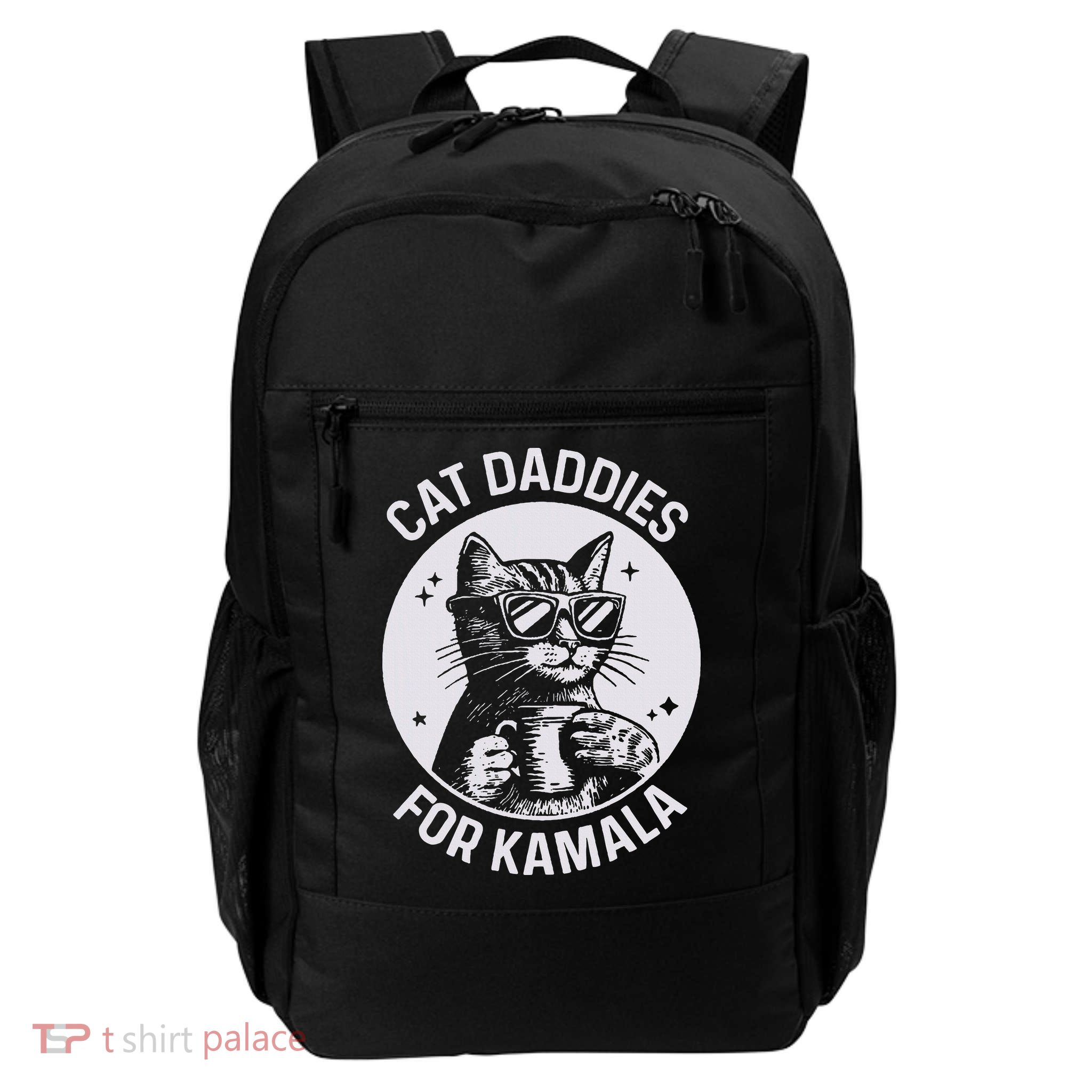 Cat Daddies For Kamala Harris Daily Commute Backpack