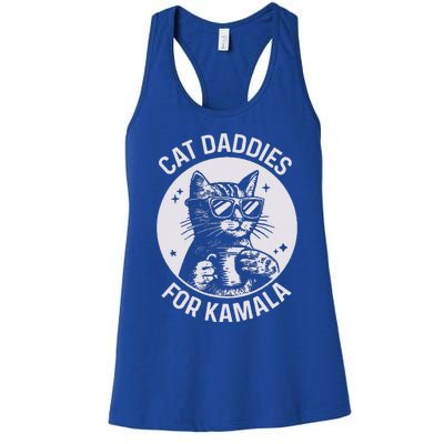 Cat Daddies For Kamala Harris Women's Racerback Tank