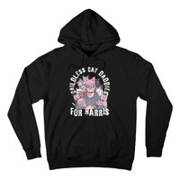 Cat Daddies For Harris Vote Hat Feminist Cat Dad Hoodie