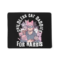 Cat Daddies For Harris Vote Hat Feminist Cat Dad Mousepad