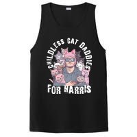 Cat Daddies For Harris Vote Hat Feminist Cat Dad PosiCharge Competitor Tank