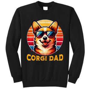 Corgi Dad Father Day Gift For Lovers Funn Sweatshirt