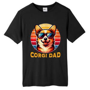 Corgi Dad Father Day Gift For Lovers Funn Tall Fusion ChromaSoft Performance T-Shirt