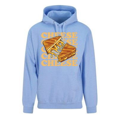 Cheese Design For A Grilled Cheese Lover Gift Unisex Surf Hoodie