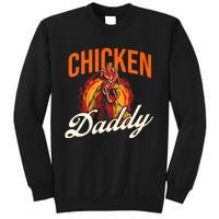 Chicken Daddy Farmyard Chicken Lover Sweatshirt