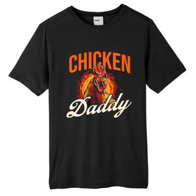 Chicken Daddy Farmyard Chicken Lover Tall Fusion ChromaSoft Performance T-Shirt