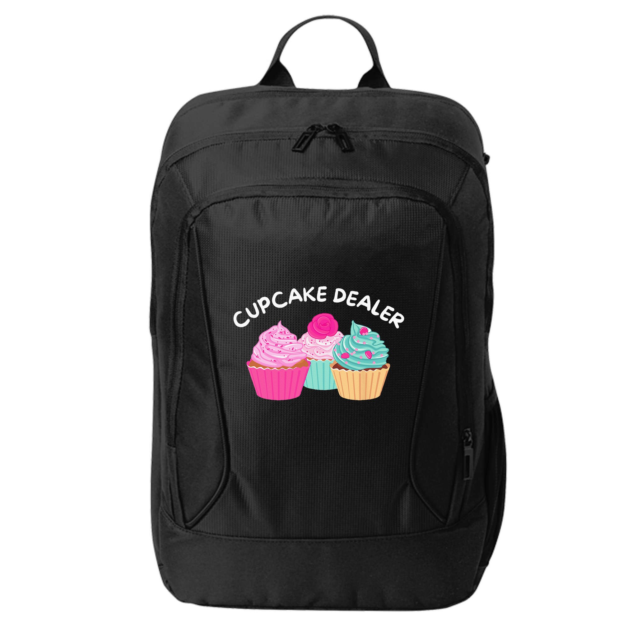 Cupcake Dealer Funny Cupcake Baker Pastry Baking Gift City Backpack