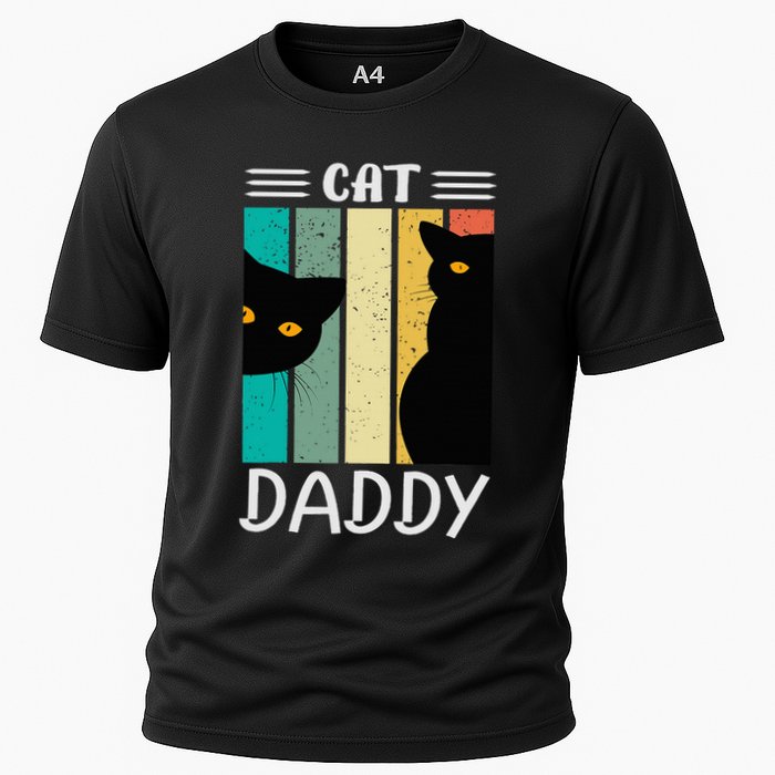 Cat Daddy Funny Cats for Fathers Day Cooling Performance Crew T-Shirt