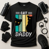 Cat Daddy Funny Cats for Fathers Day Cooling Performance Crew T-Shirt
