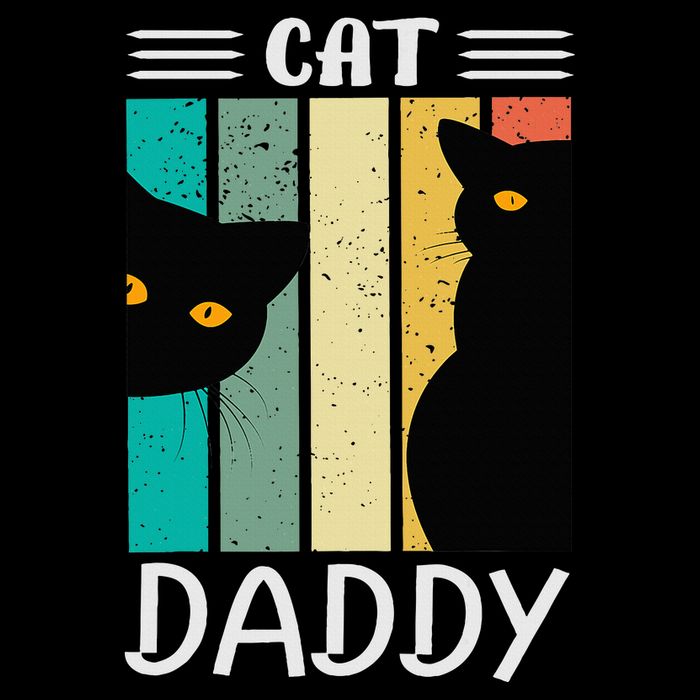 Cat Daddy Funny Cats for Fathers Day Cooling Performance Crew T-Shirt