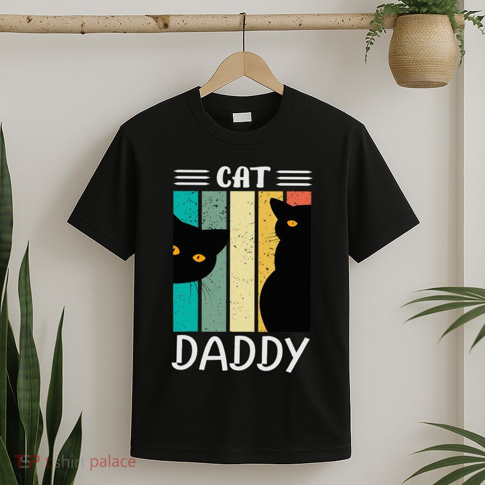 Cat Daddy Funny Cats for Fathers Day T-Shirt