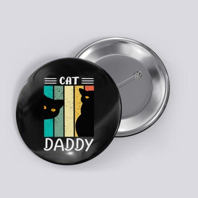 Cat Daddy Funny Cats for Fathers Day Button