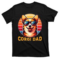 Corgi Dad Father Day Gift For Lovers Funny T-Shirt